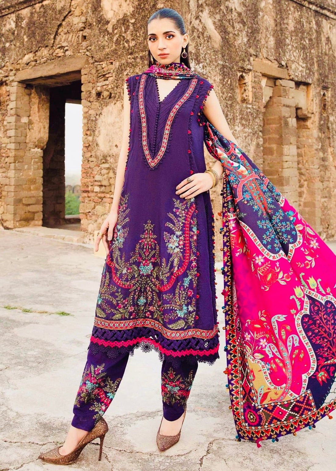Maria B : Lawn 3PC